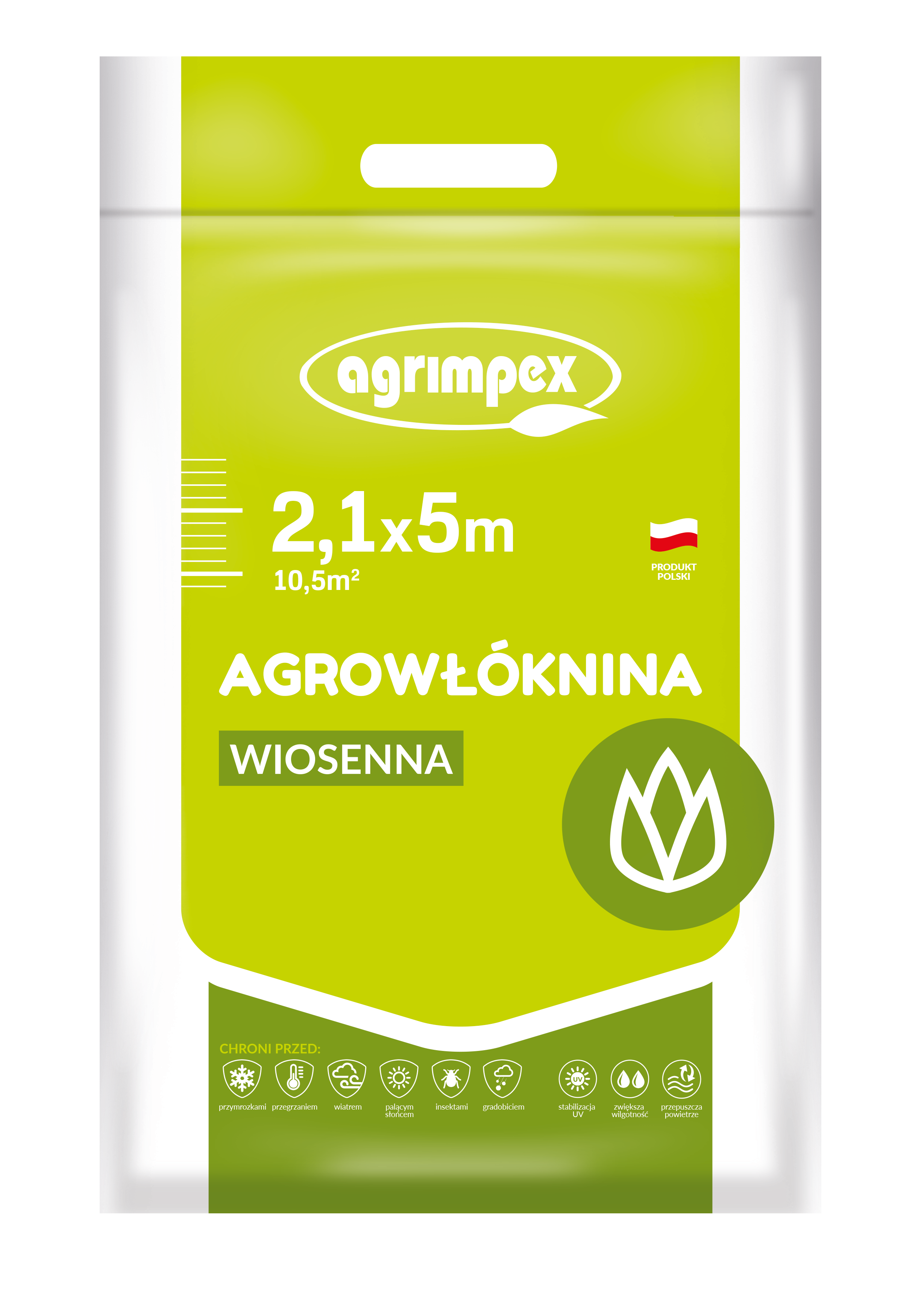 Agrowłóknina hobby wiosenna 17g 2,1 x 5 m Agrimpex