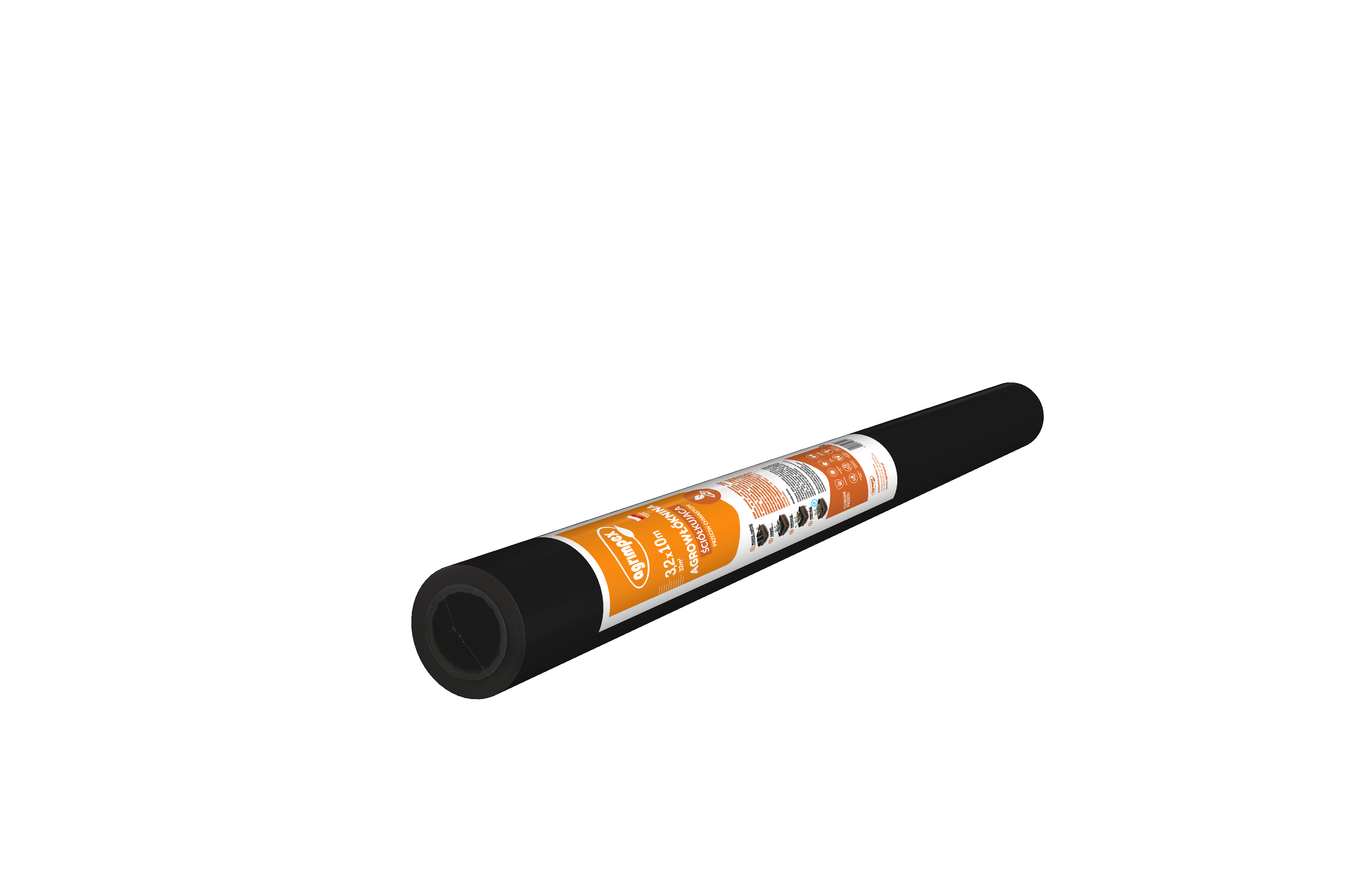 Agrowłóknina mini rolka hobby ściółkująca czarna 50g 3,2 x 10 Agrimpex