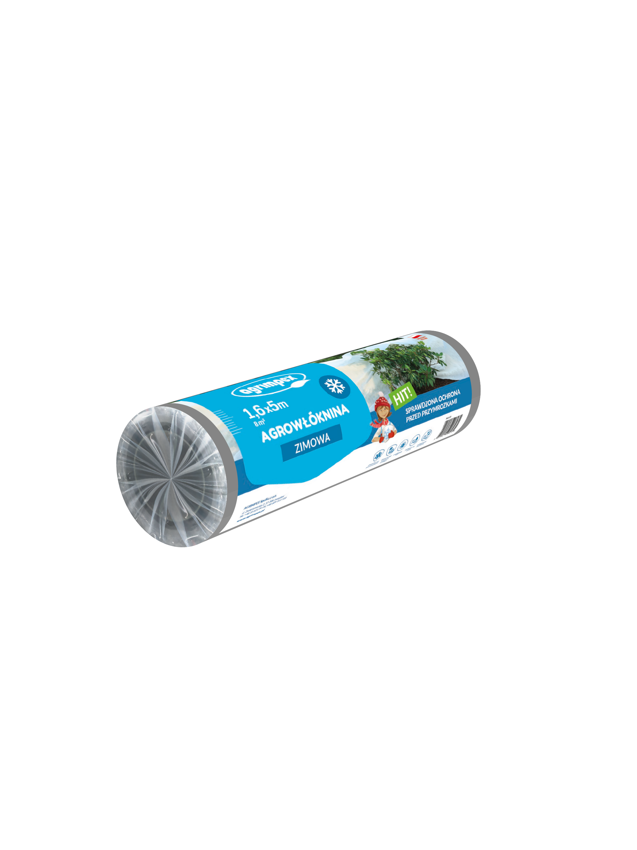 Agrowłóknina hobby zimowa nanorolka 50g 1,6 x 5 m Agrimpex