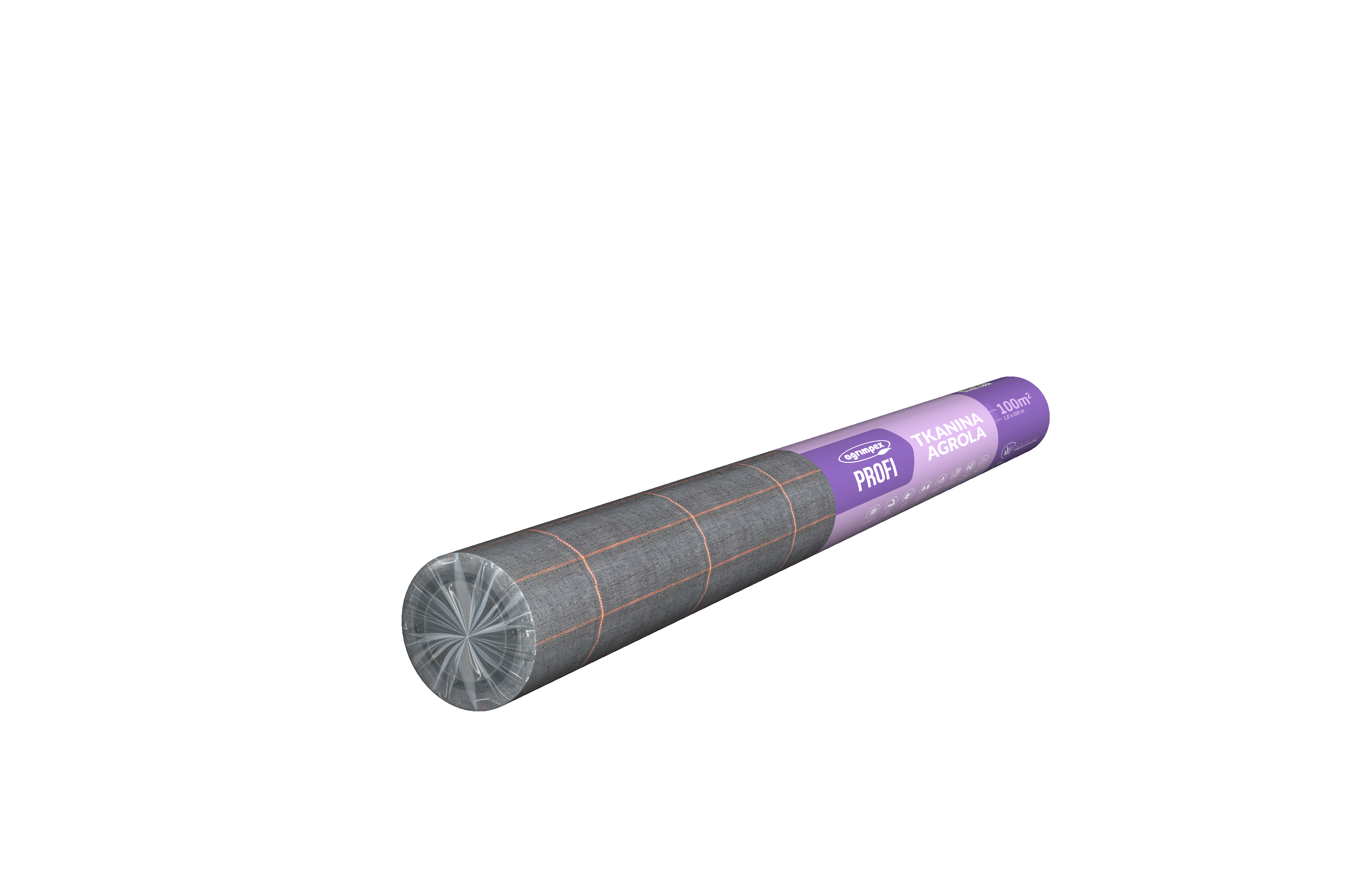 Tkanina ogrodnicza czarna 100gr Agrola 2% UV 1,0 x 100 m