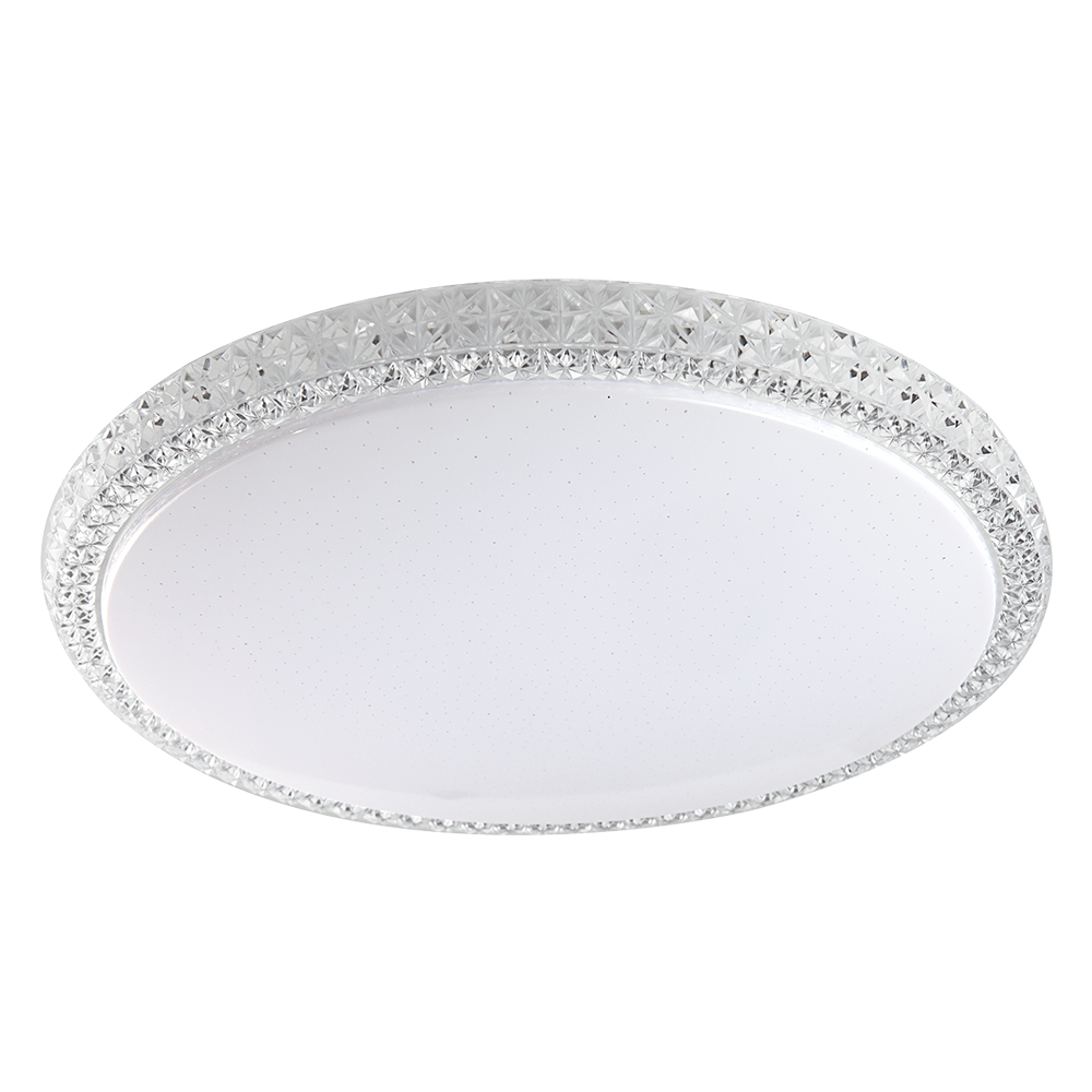 Plafon AMBIA 71313 biało-srebrny