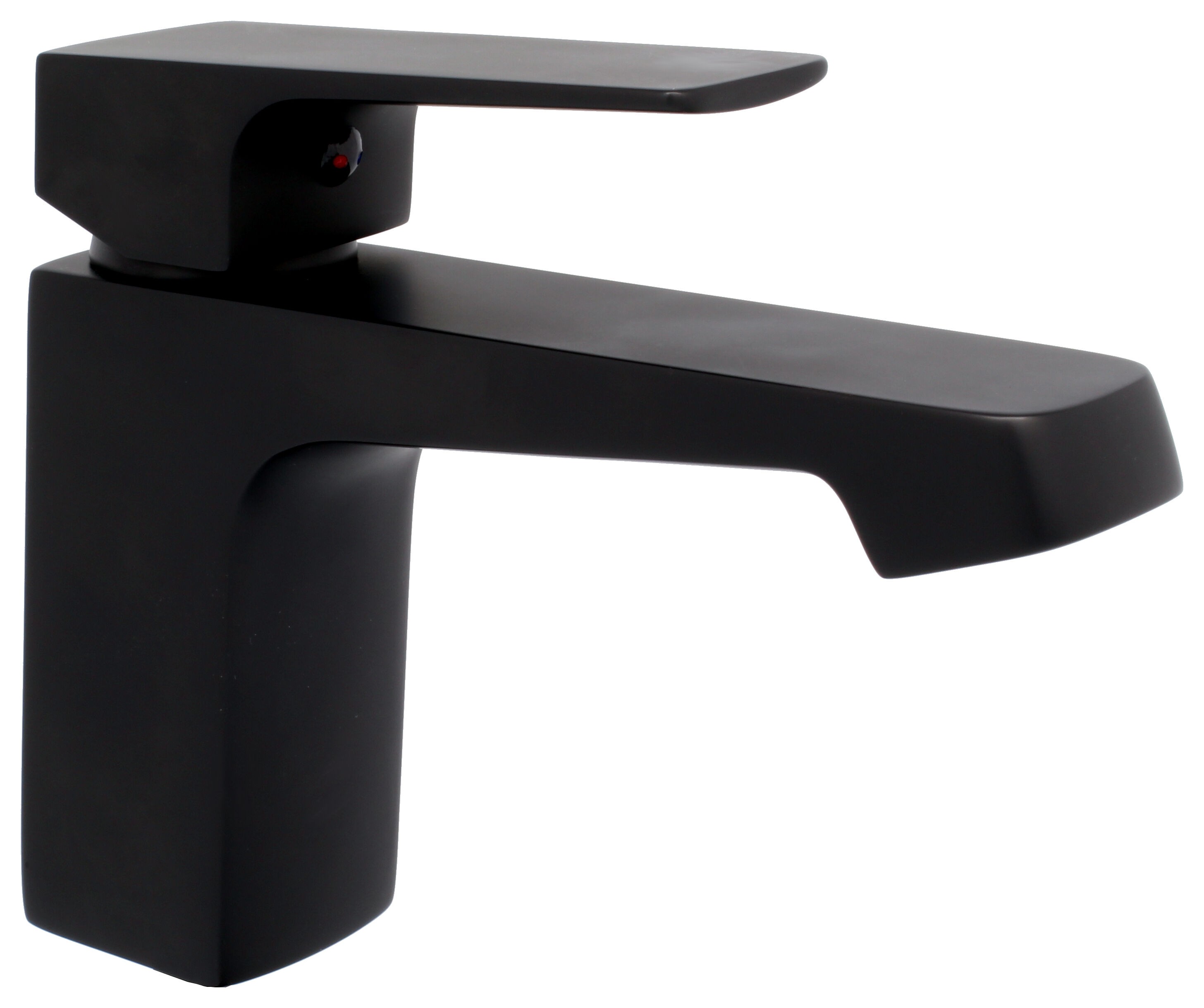 Bateria umywalkowa pionowa ARM-MURO-6 czarna