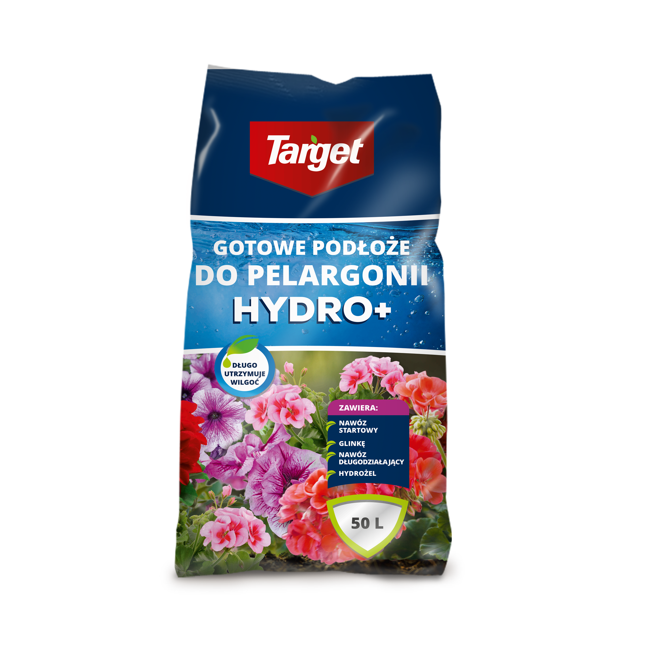 Gotowe podłoże do pelargonii hydro+ 50 l Target