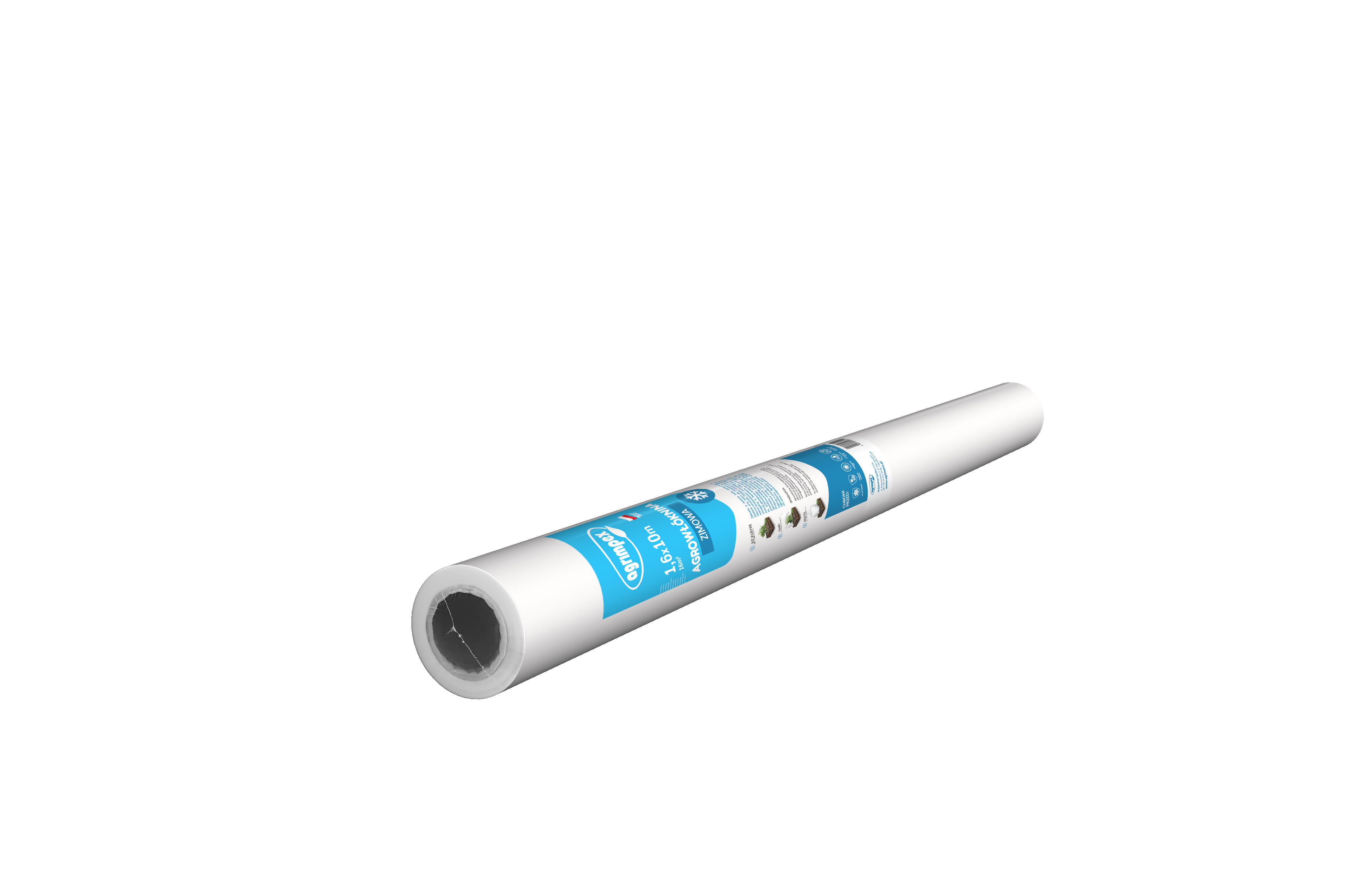 Agrowłóknina zimowa mini rolka 1,6 x 10 m 50 gr