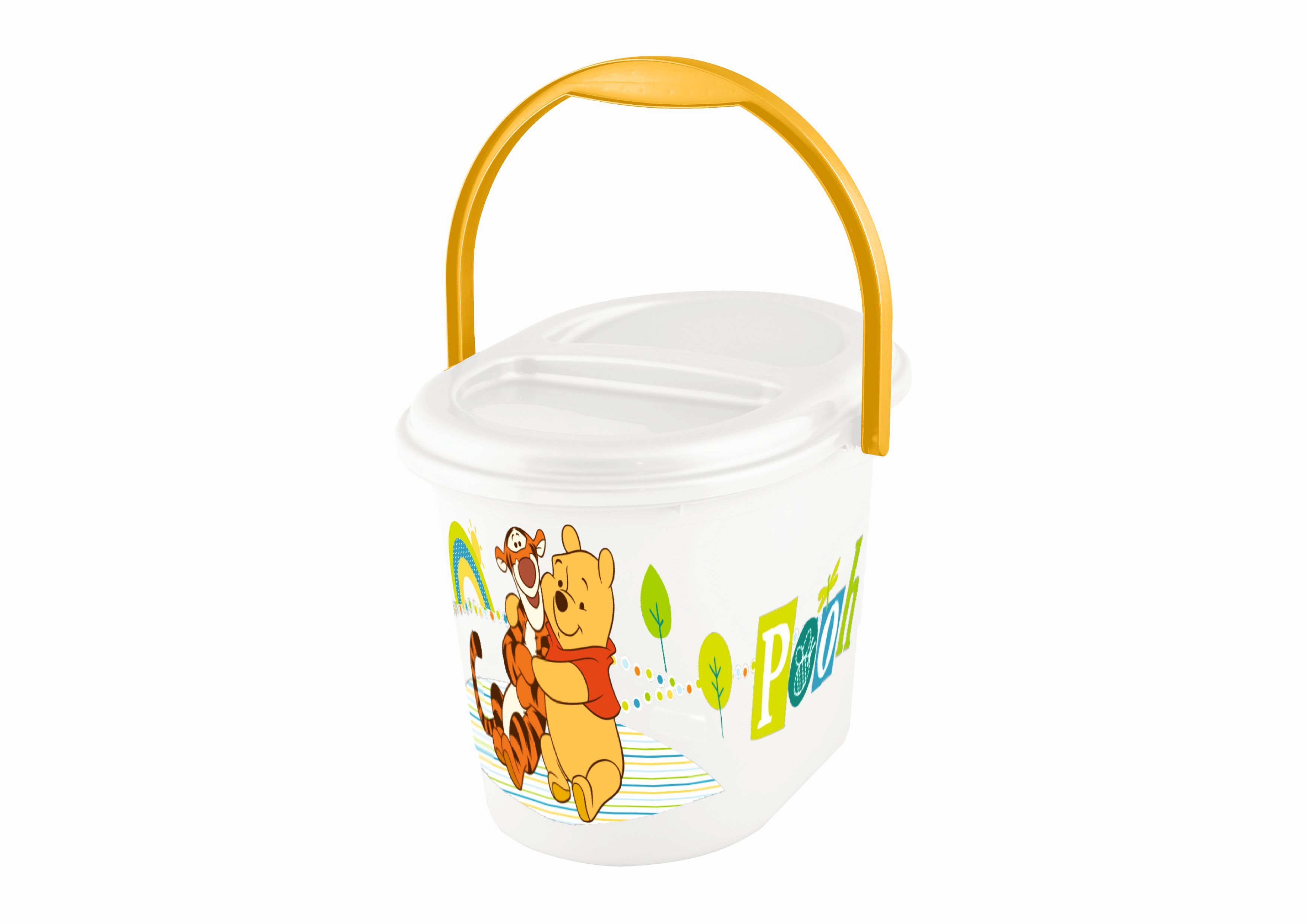 Wiadro na pieluchy winnie biały karol 37 x 29,5 x 27,5 keeeper
