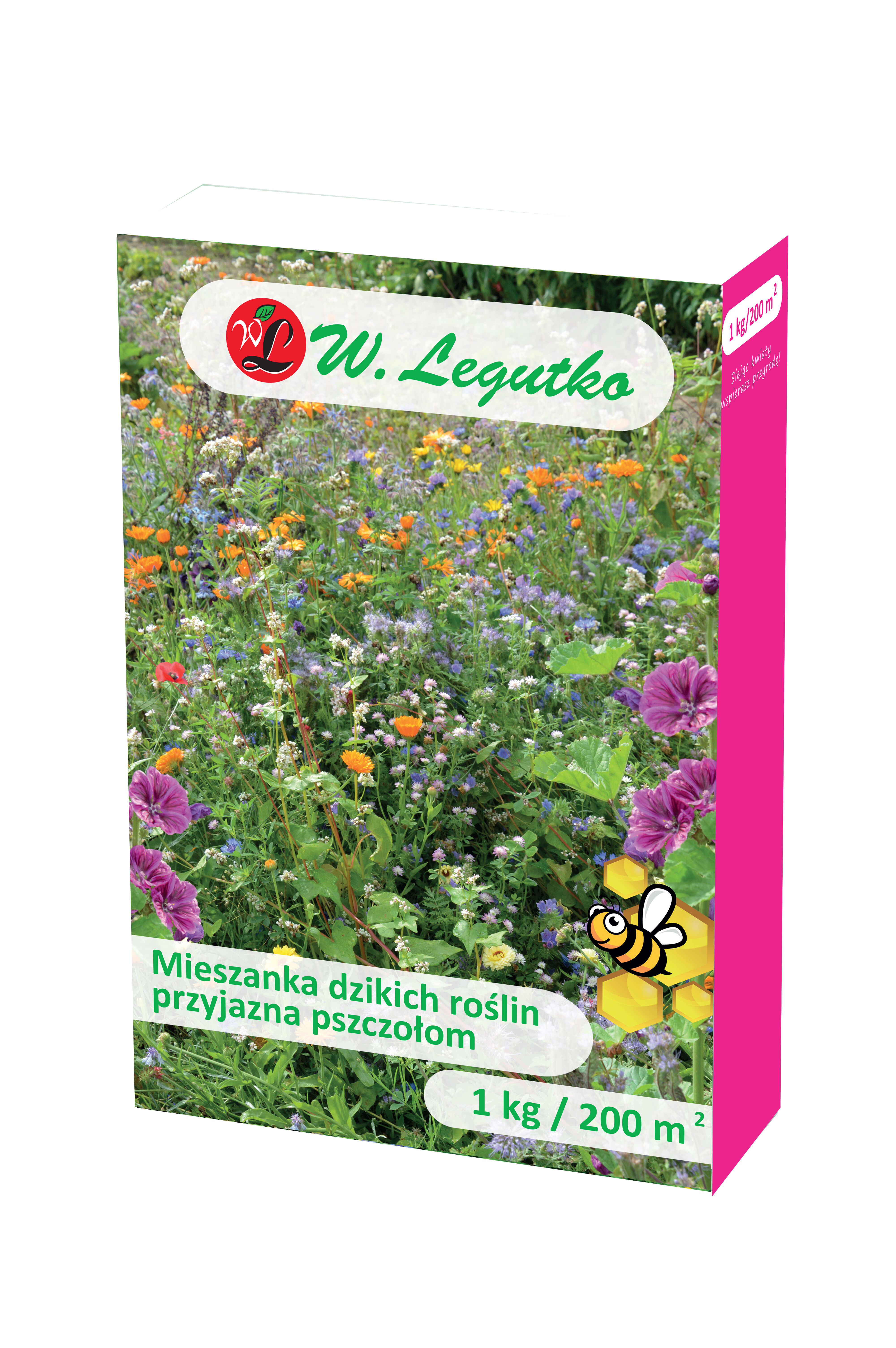 Mieszanka dzikich roślin przyjazna pszczołom 1 kg