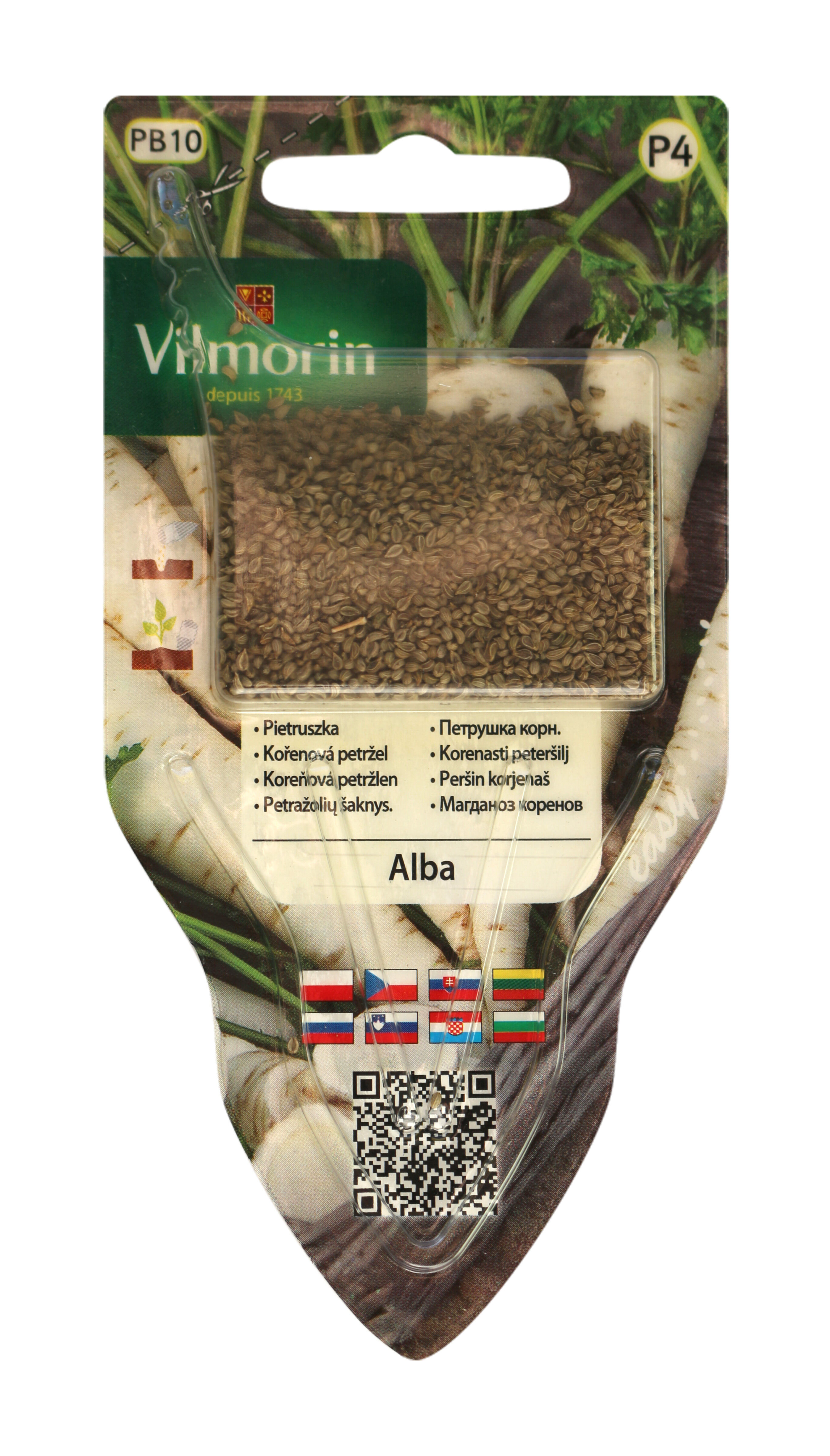 Pietruszka korzeniowa Alba 5 g Vilmorin Garden