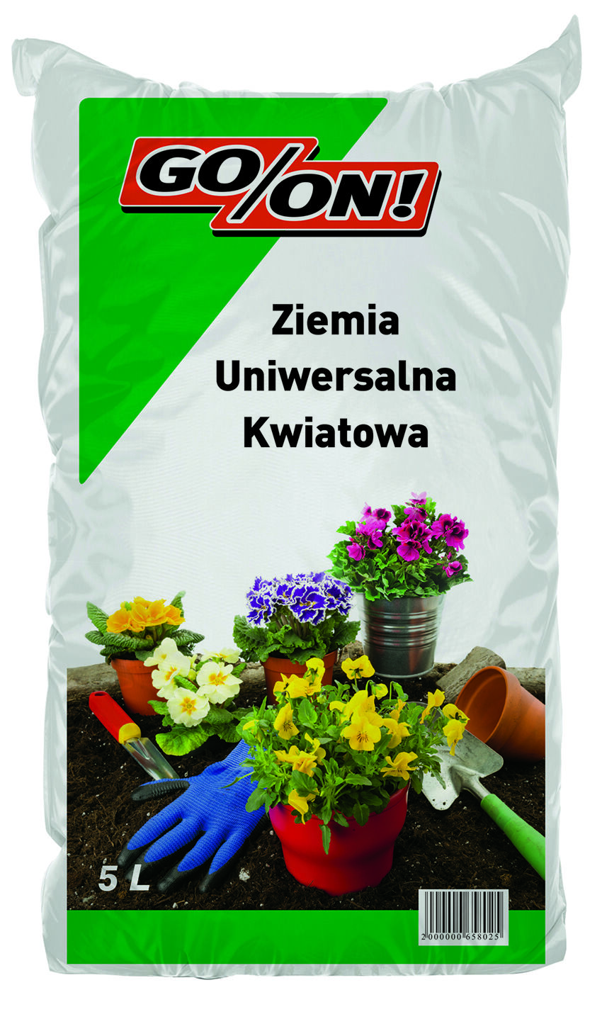 Ziemia uniwersalna/kwiatowa GO/ON! 5 l miniaturka