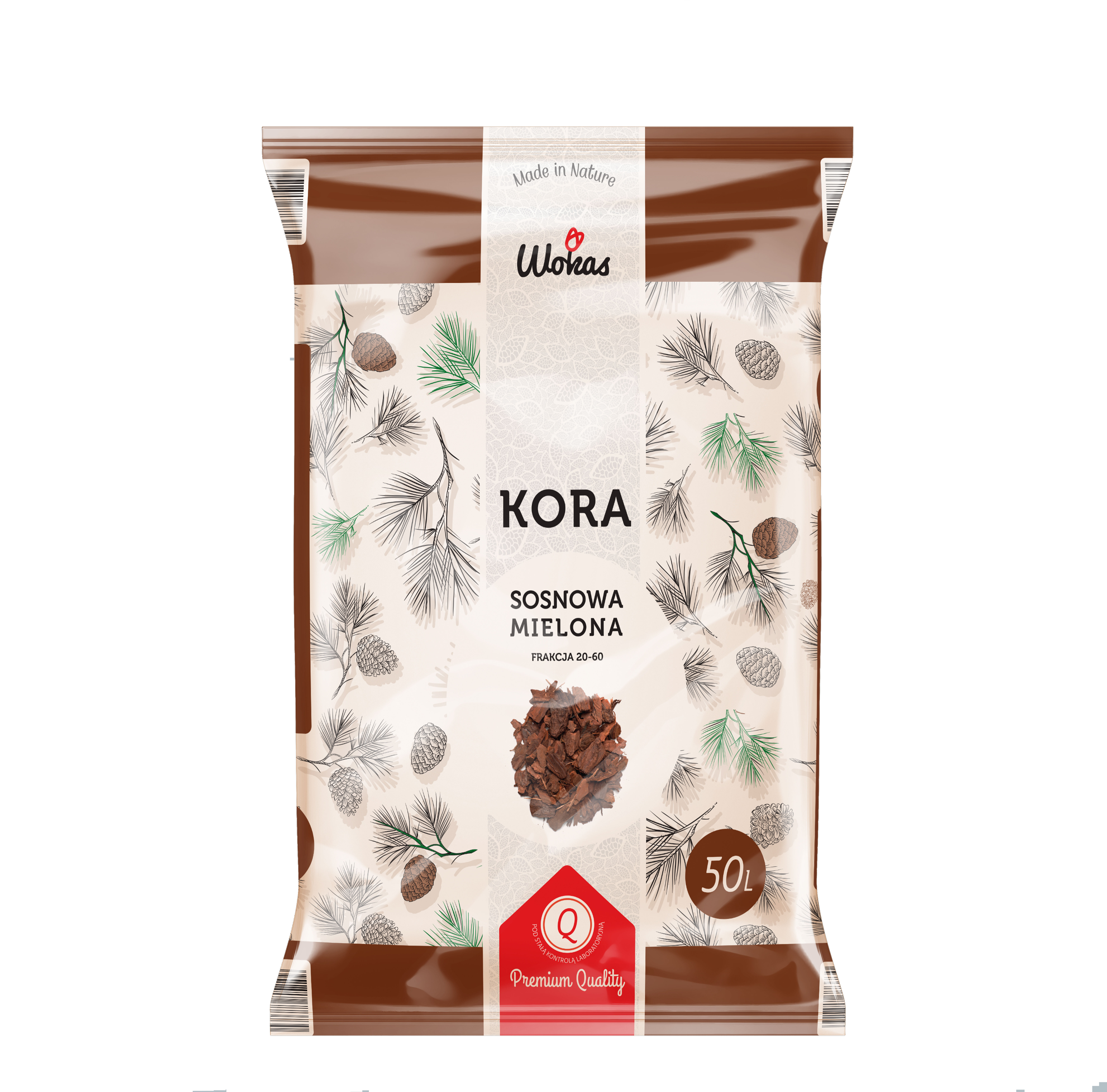 Kora sosnowa mielona 50 l