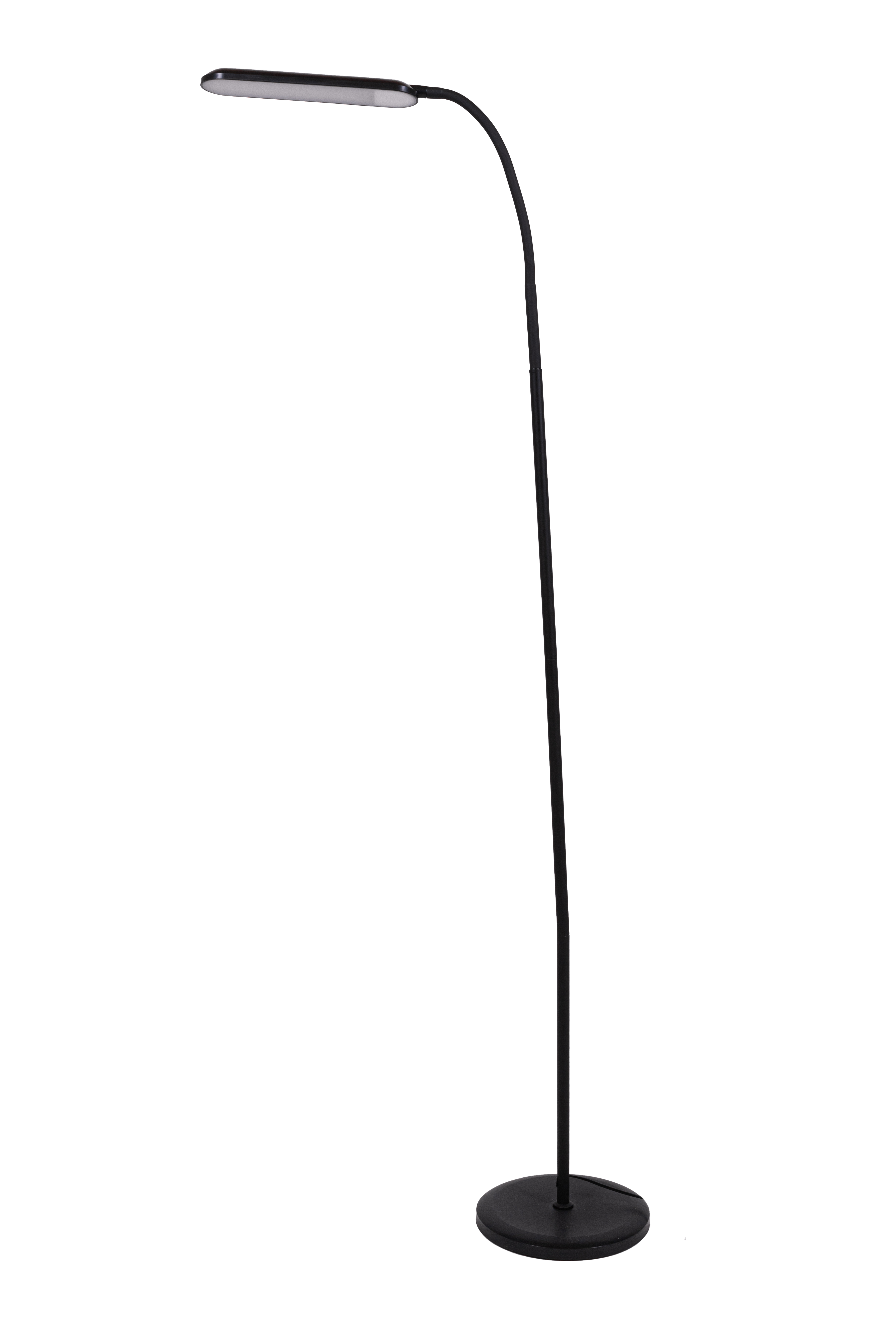 Lampa podłogowa 146 cm czarna