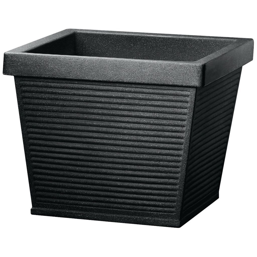 Doniczka PA-3050 fokus 40 x 40 x 33 cm czarna