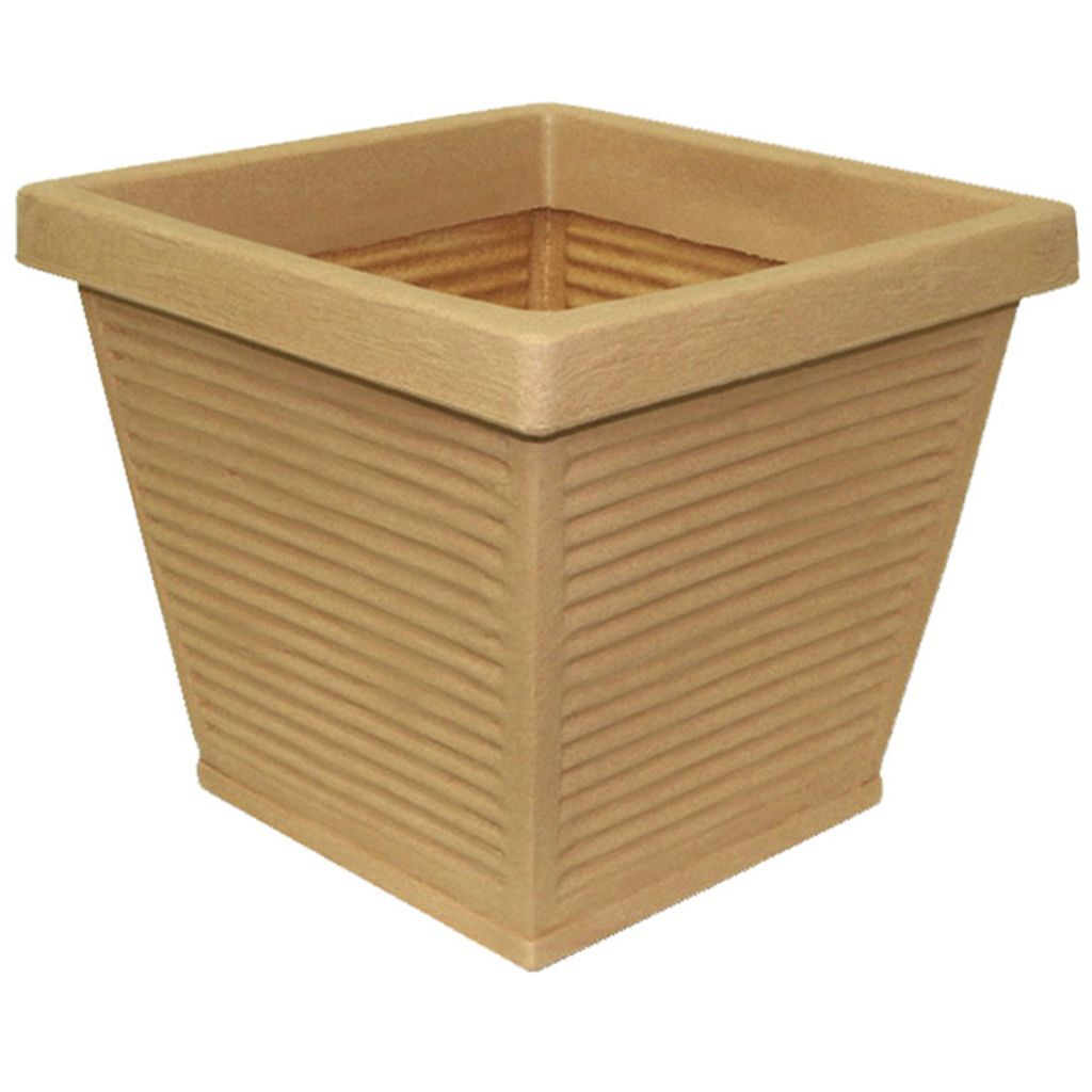 Doniczka PA-3050 fokus 40 x 40 x 35 cm brąz