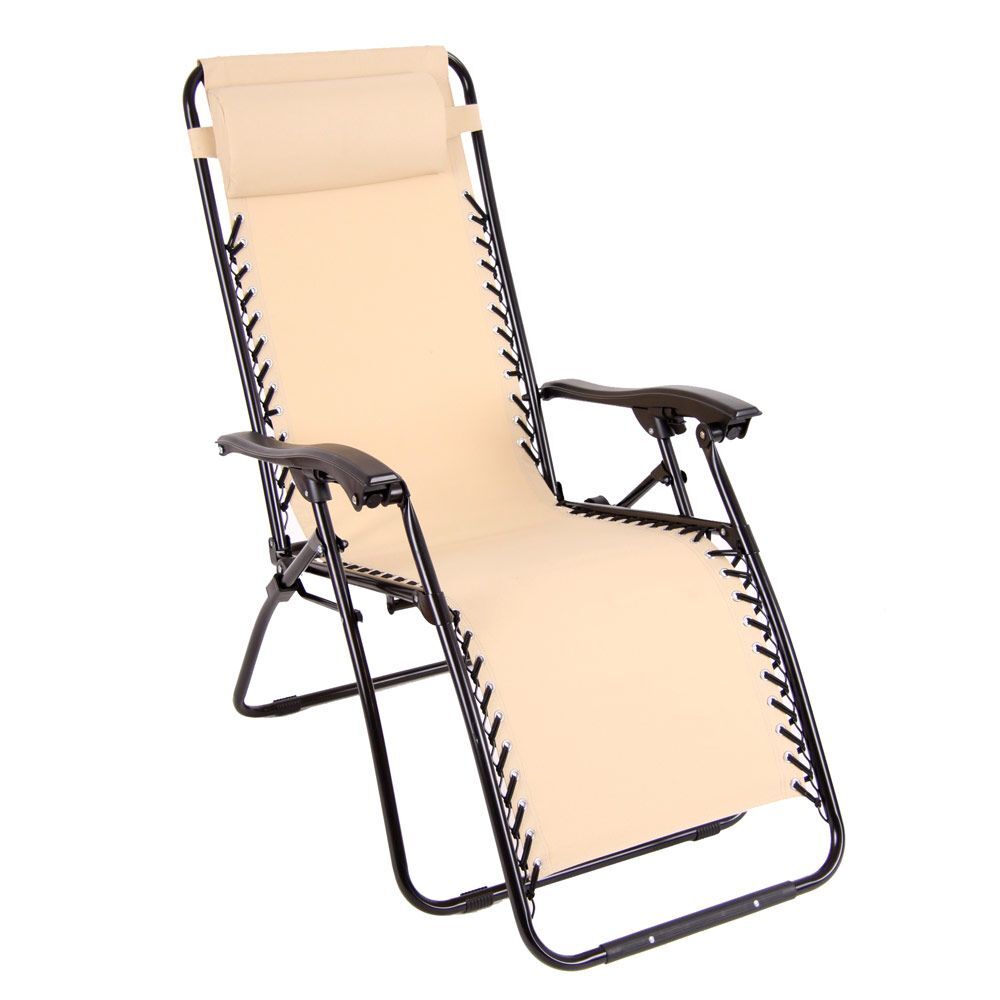 Fotel luksusowy relax beżowy