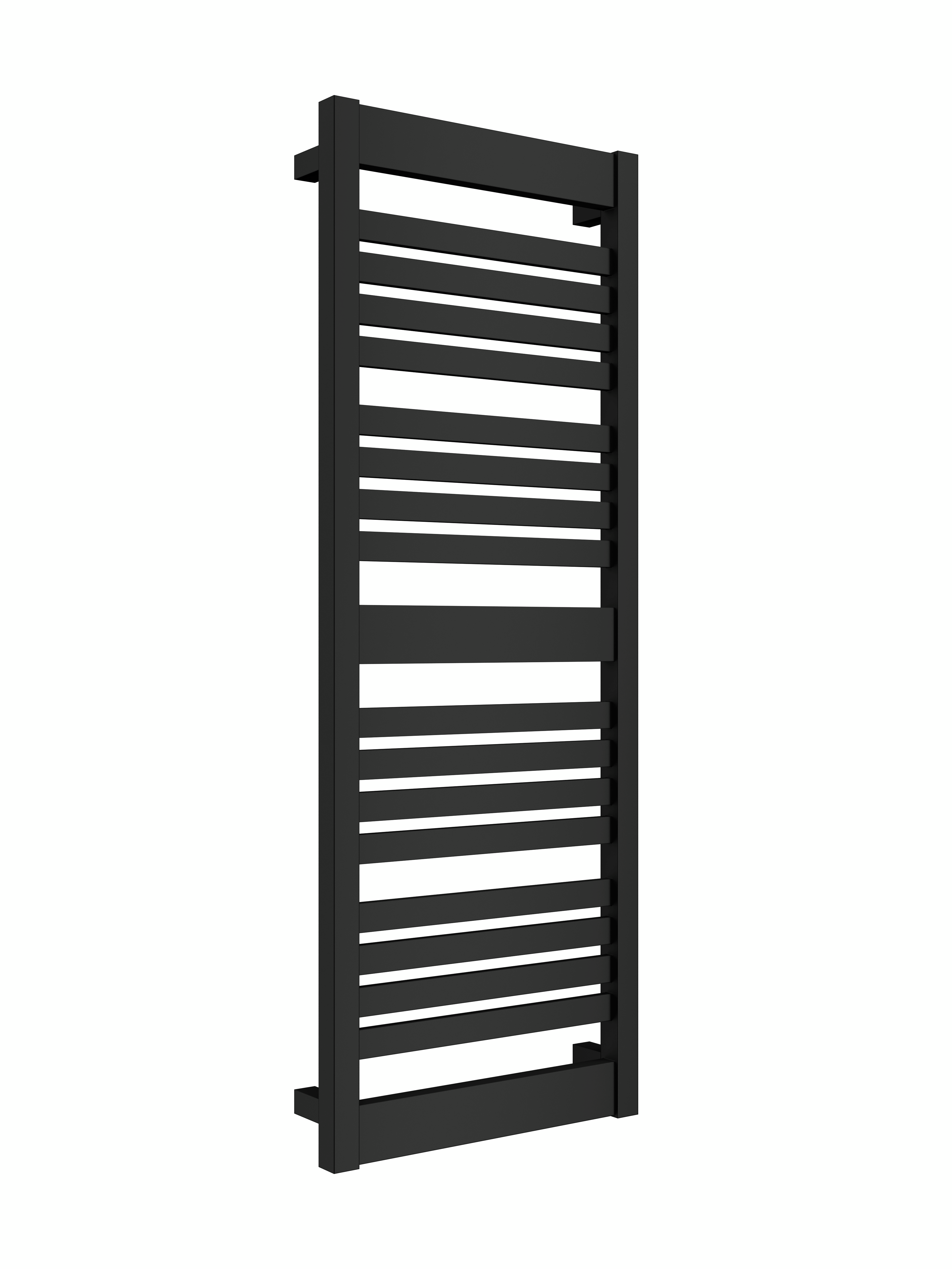 Grzejnik łazienkowy Frame Slim 110 x 40 czarny