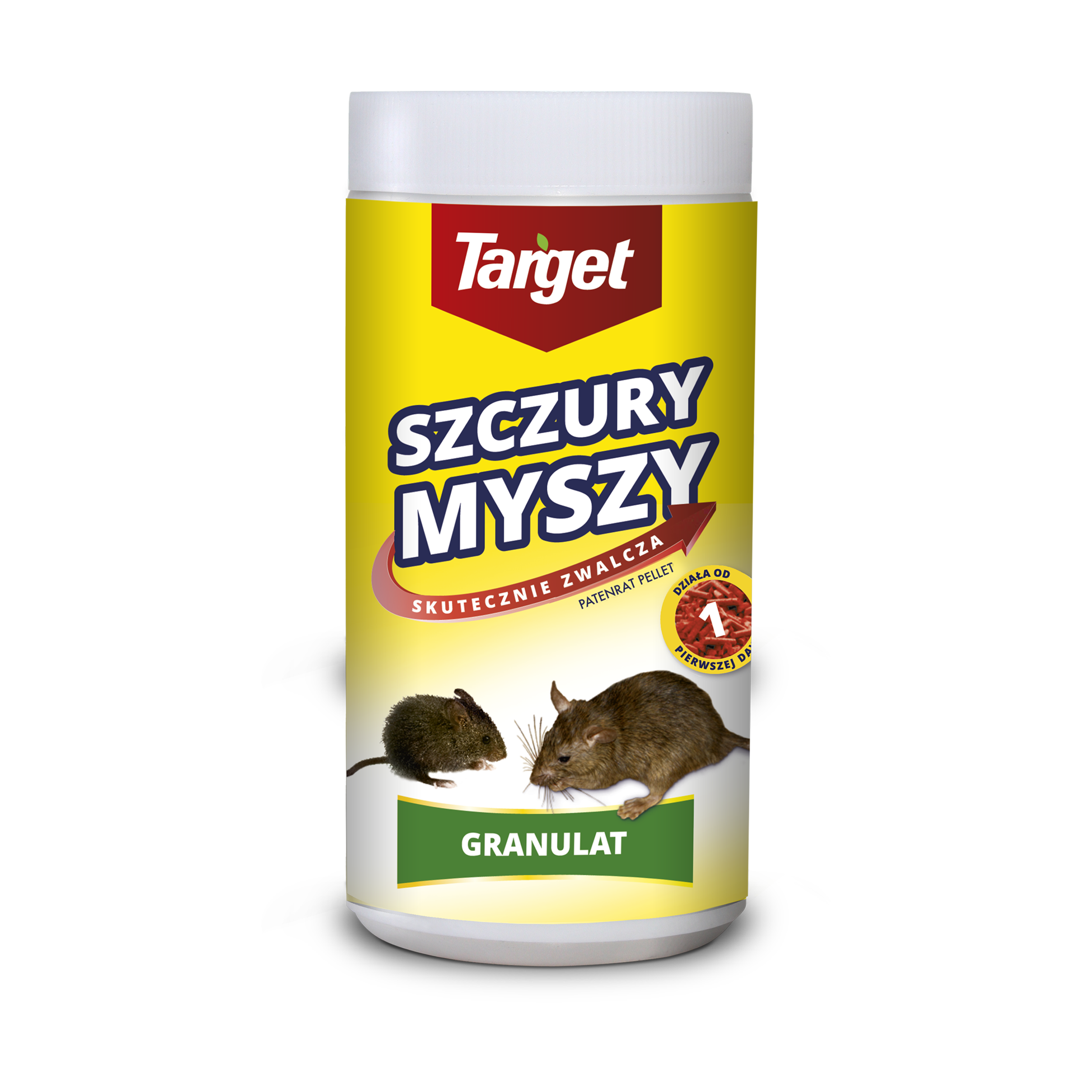 Granulat na myszy i szczury Patenrat Pellet 1 kg