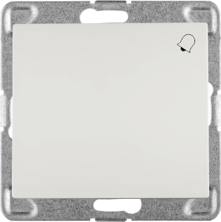 Łącznik zwierny "dzwonek" ŁP-6D/m bez ramki SIGMA (biały)
