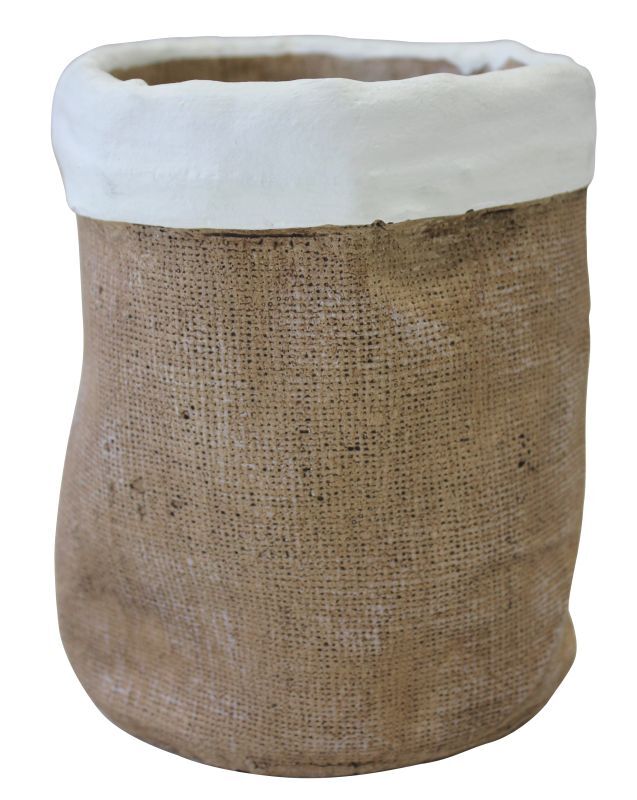 Osłonka JERK cementowa 15 x 15 x 20 cm jasny brąz
