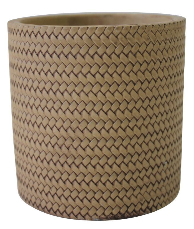 Osłonka NOAK cementowa 10,5 x 10,5 x 10,5 cm brąz