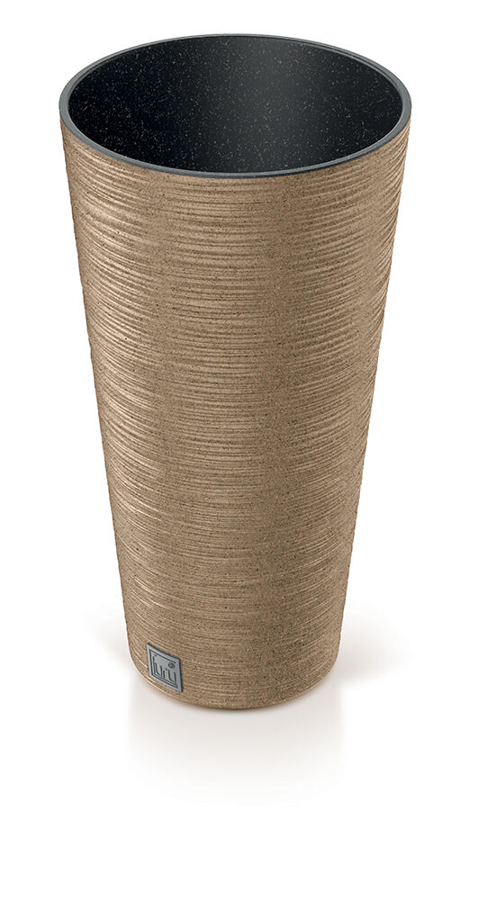 Doniczka FURU ROUND SLIM ECO WOOD 30 x 57,5 cm naturo ECO