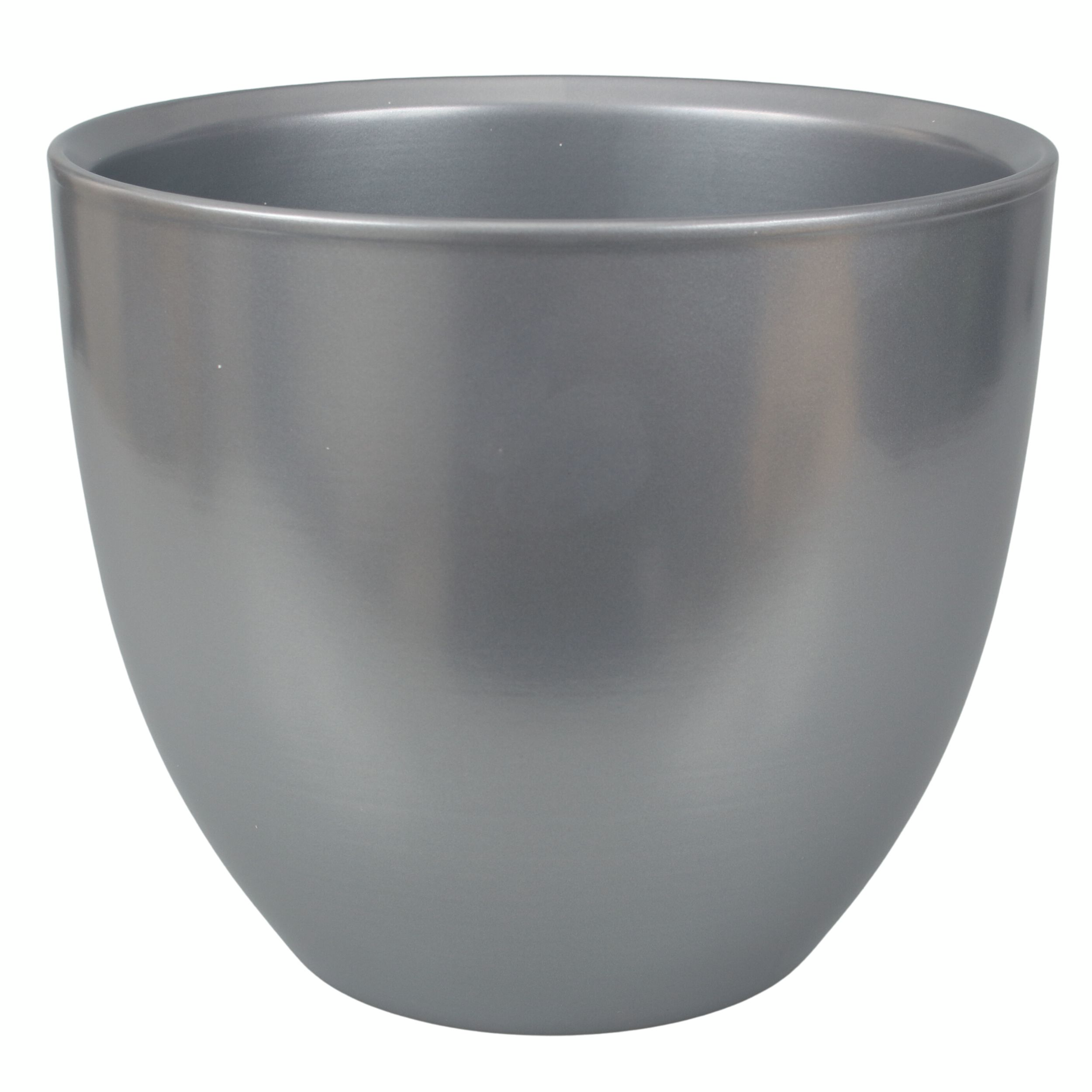 Osłonka ceramiczna 301 33 cm perłowe srebro