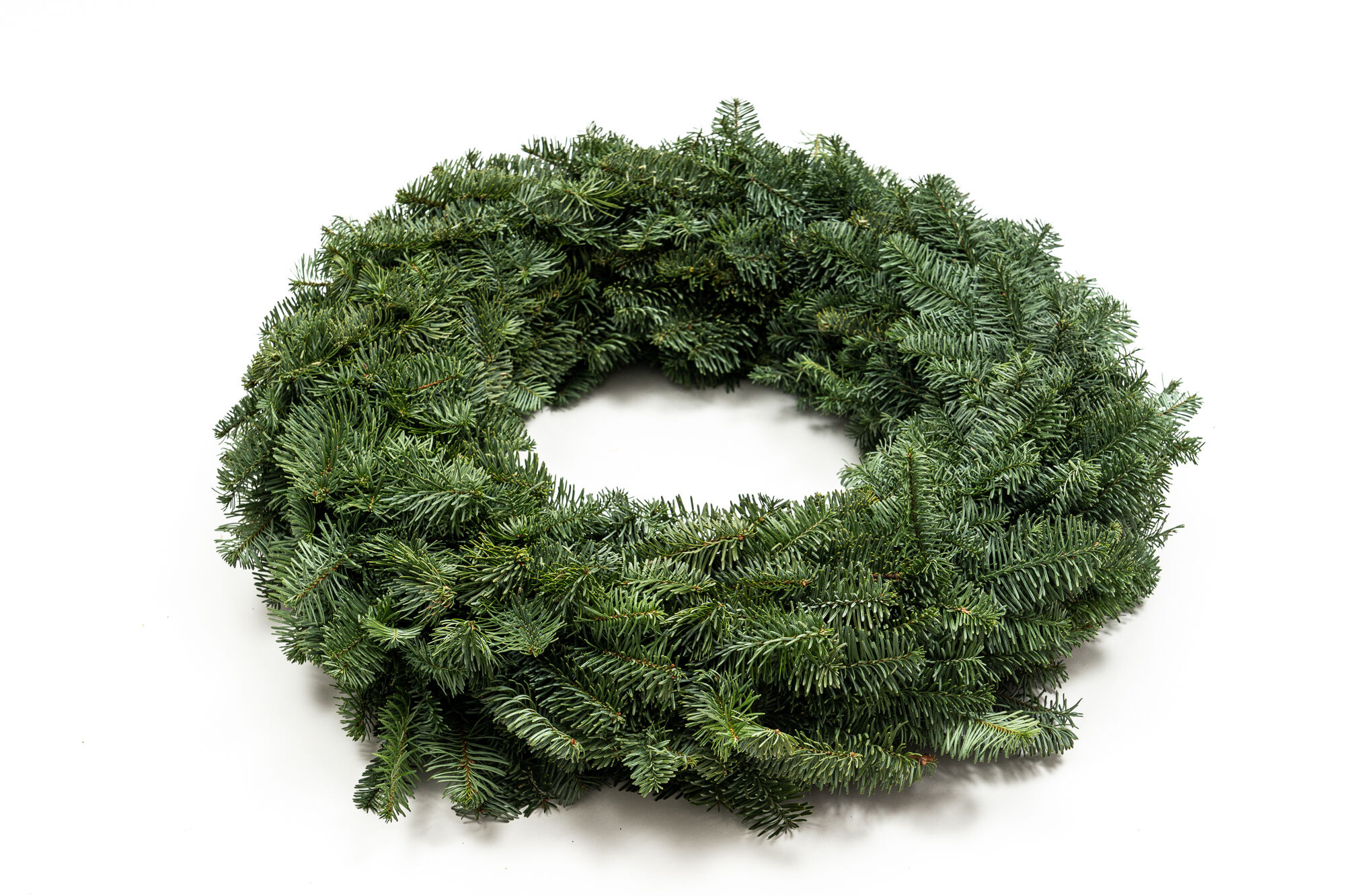 Wianek świąteczny z igliwia jodły szlachetnej Nobilis, średnica 35 cm