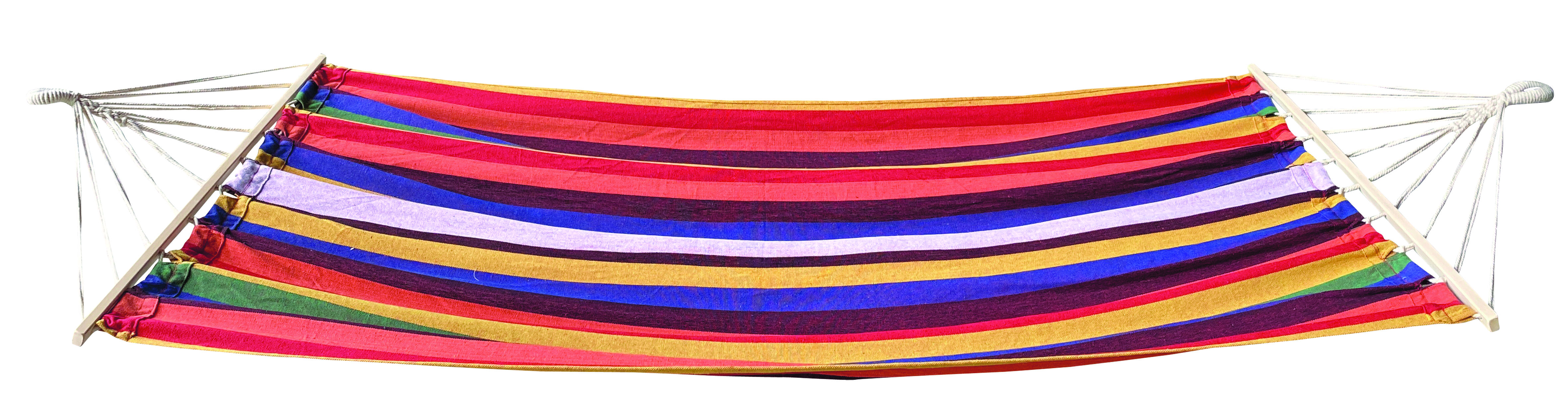 Hamak 200 x 80 cm paski miniaturka