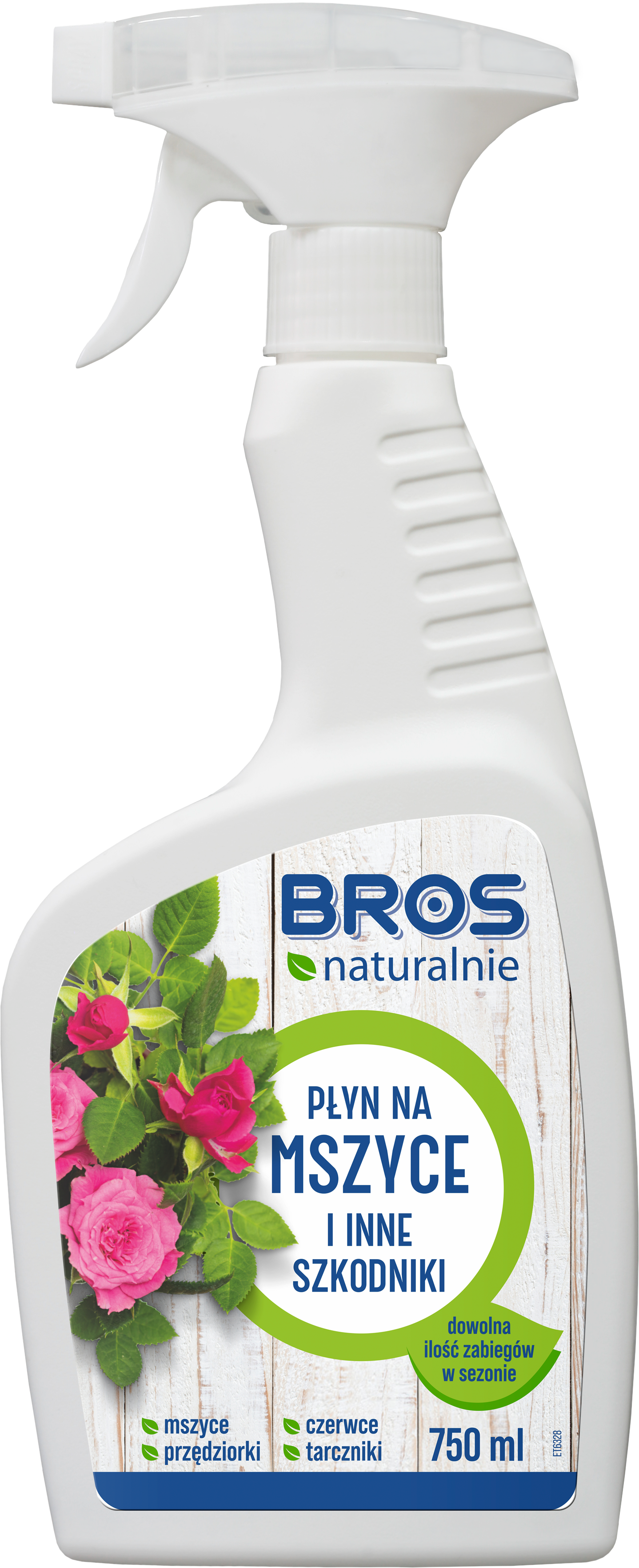 Płyn na mszyce i inne szkodniki 750 ml BROS NATURALNIE