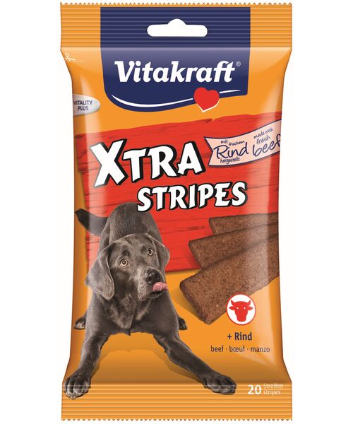 Przysmak dla psa Xtra Stripes wołowina 200 g Vitakraft 