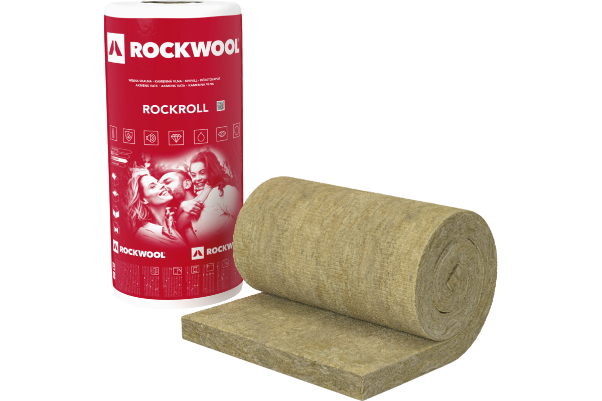 Wełna mineralna Rockroll 150 mm 3,5 m² 0,44 Rockwool