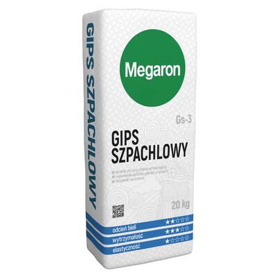 Gips szpachlowy 20 kg Megaron