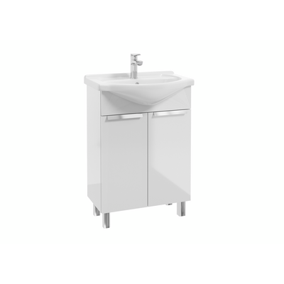 Szafka z umywalką LILY D60 2D0S 4NN DSM 1527 biała