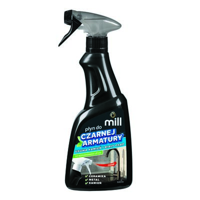 Płyn do czyszczenia czarnej armatury 500 ml Mill