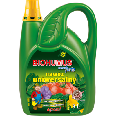 Biohumus Super Forte uniwerslny 3 l Agrecol