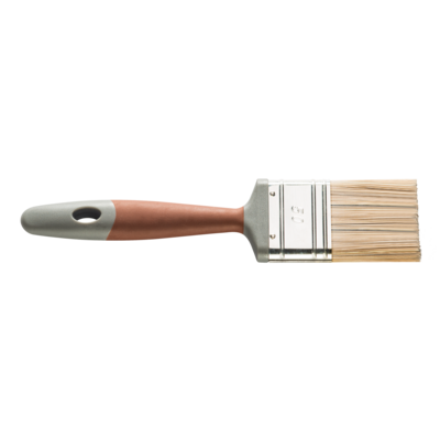 Pędzel płaski 2k seria 90 50 mm brązowy