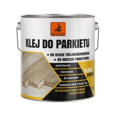 Klej do parkietu syntetyczny 5 kg DRAGON
