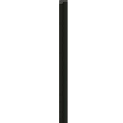 Listwa Linerio S-Line lewa 2650 x 28 x 12 mm black VOX