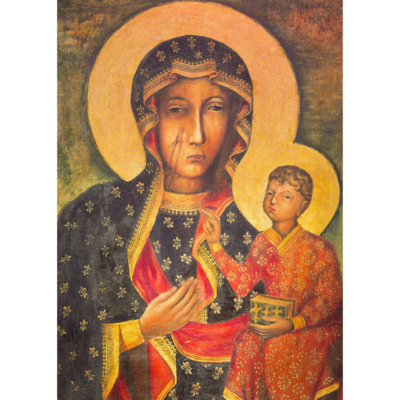 Obraz na płótnie 50 x 70 cm Matka Boska