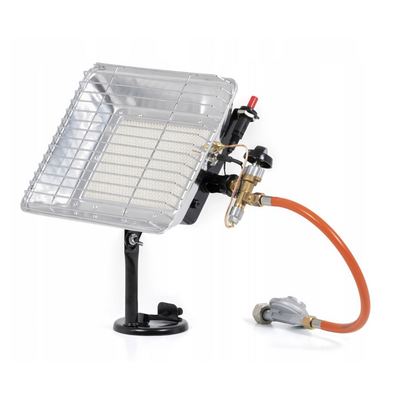 Promiennik turystyczny z piezo + wąż + reduktor gazowy