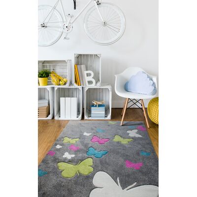 Dywan Butterfly 120 x 170 cm szary