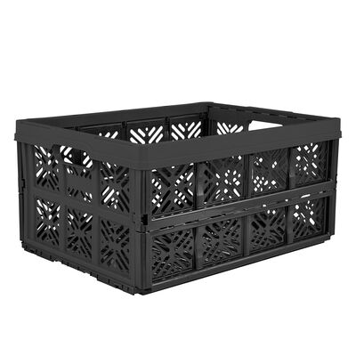 Kosz składany Ida 48 x 35 x 23 cm 32 l czarny