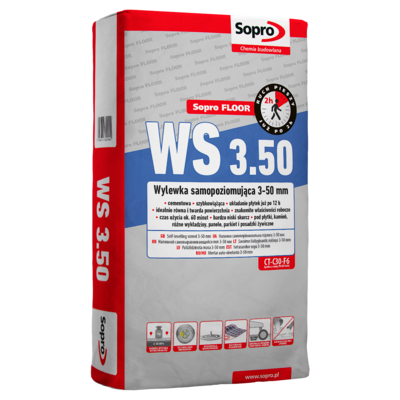 Wylewka samopoziomująca WS 3.50 25 kg Sopro