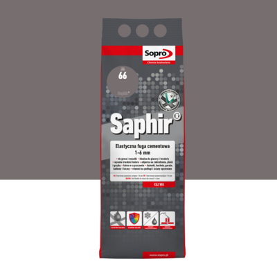Fuga Saphir 2 kg antracyt 66 Sopro