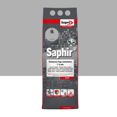 Fuga Saphir 2 kg szary 15 Sopro