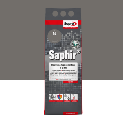 Fuga Saphir 2 kg betonowy szary 14 Sopro