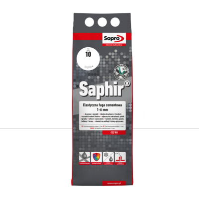 Fuga Saphir 2 kg biały 10 Sopro