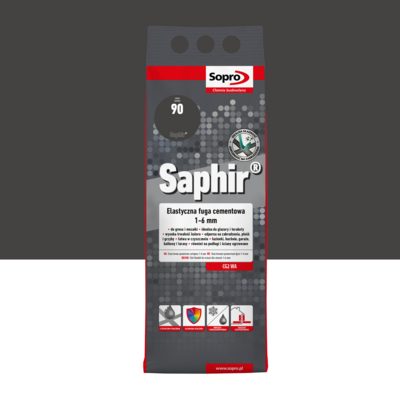Fuga Saphir 2 kg czarny 90 Sopro