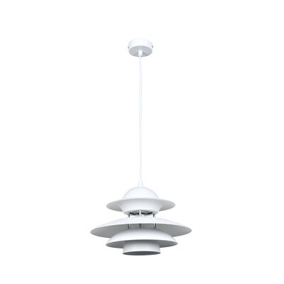 Lampa wisząca Scandi white E27 biała
