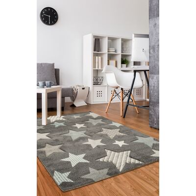 Dywan Diamond 80 x 150 cm gwiazdki pastelowe