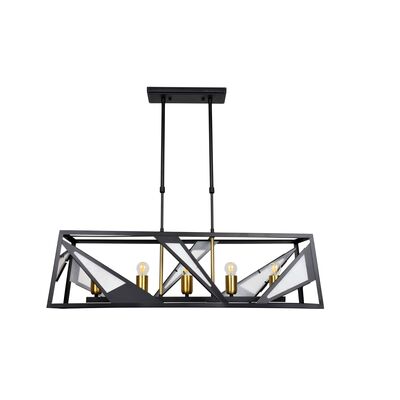 Lampa wisząca MIRIAM 5 E27 czarny