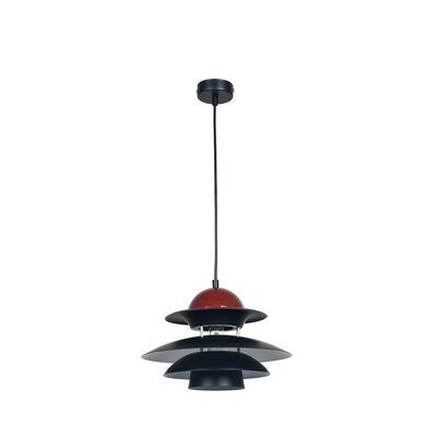 Lampa wisząca Scandi black E27 czarny